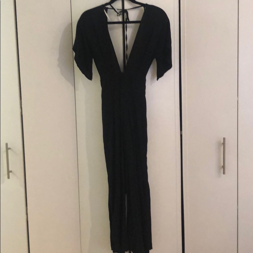 Faithful the brand black jumpsuit